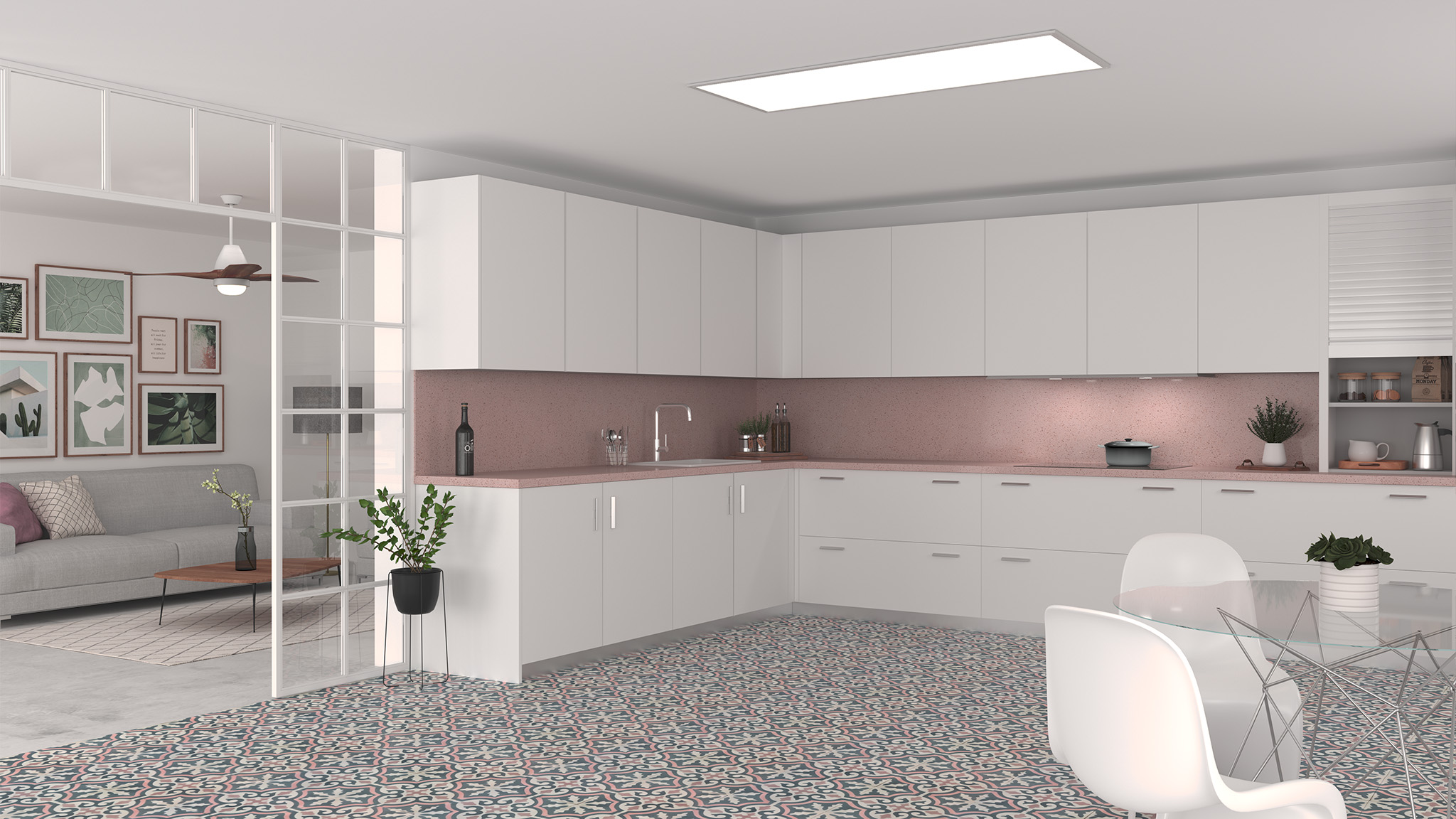 Cocina Abierta Cocina Cerrada