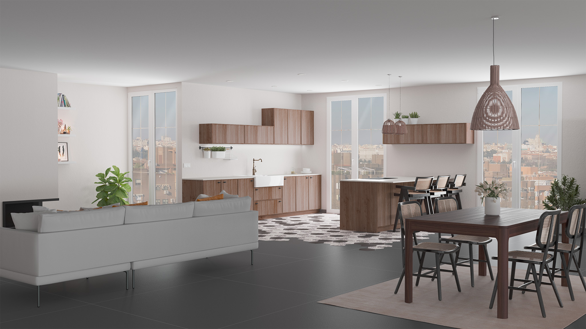 Estilo Escandinavo Modelo Nantes